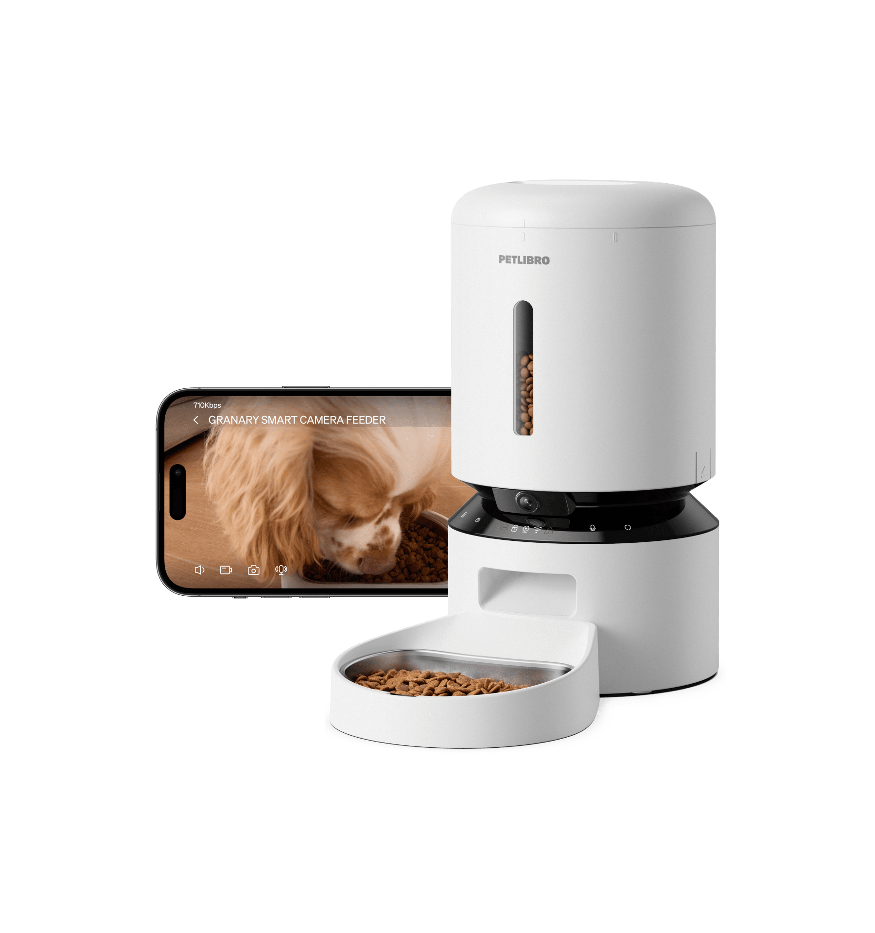 Polar Wet Food Feeder & Granary Camera Feeder Bundle