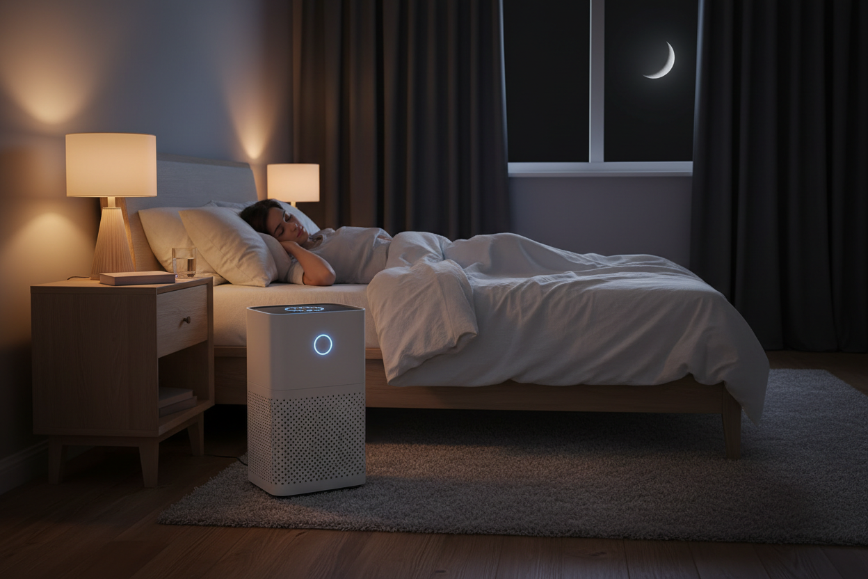 Sleep mode in bedroom